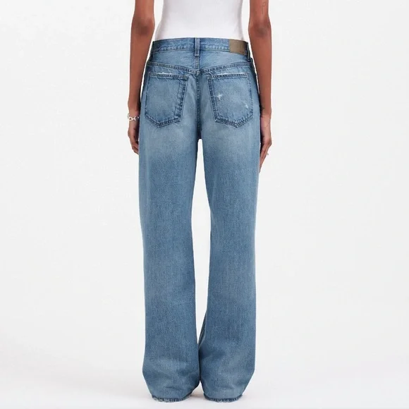 Madewell low-slung baggy jeans NS198 Hamburg wash - Picture 4 of 6